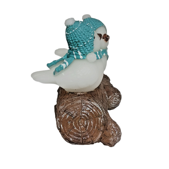 🕊️❄️Wax Snowbirds Flameless Candle | Cozy Winter Decor | Timer Feature 🎄 - Picture 5 of 16